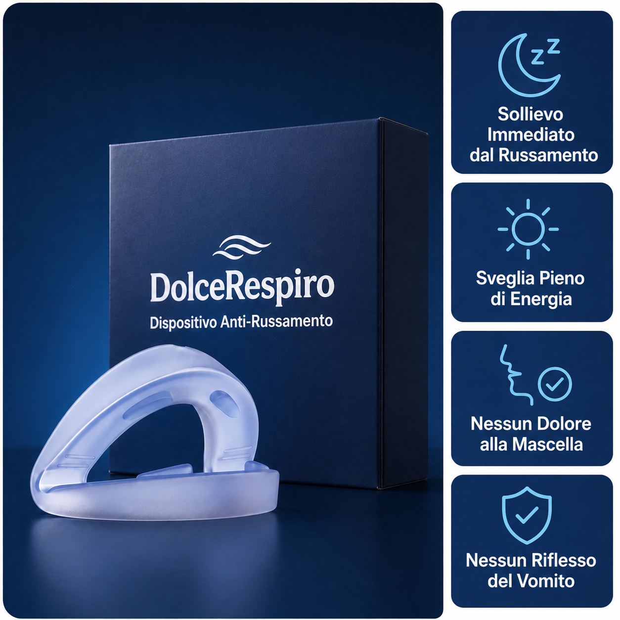 Dolcerespiro™- Bite anti russamento